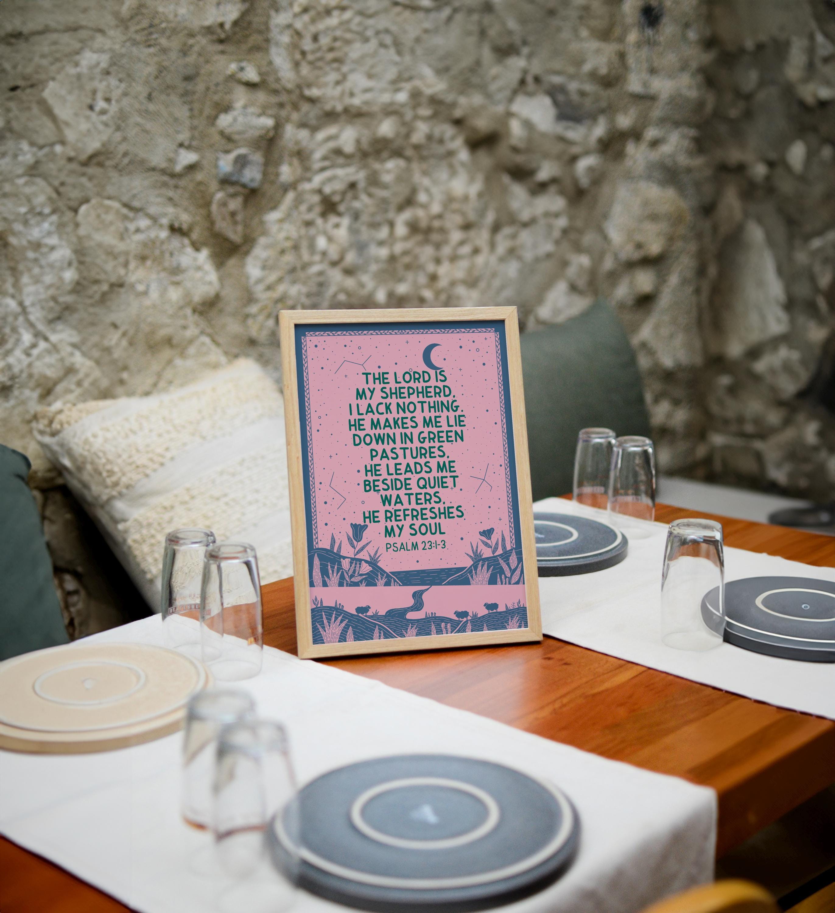 Psalm 23 Print