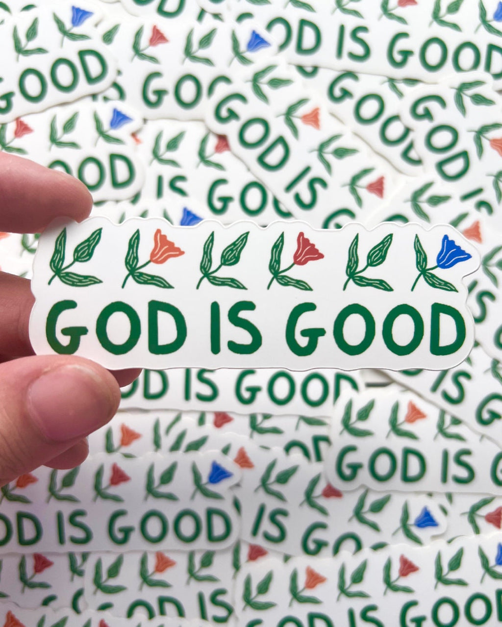 God Is Good Sticker