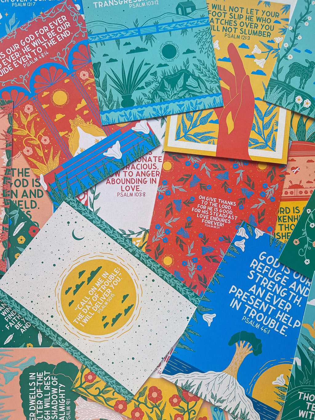 20 Psalm Postcards