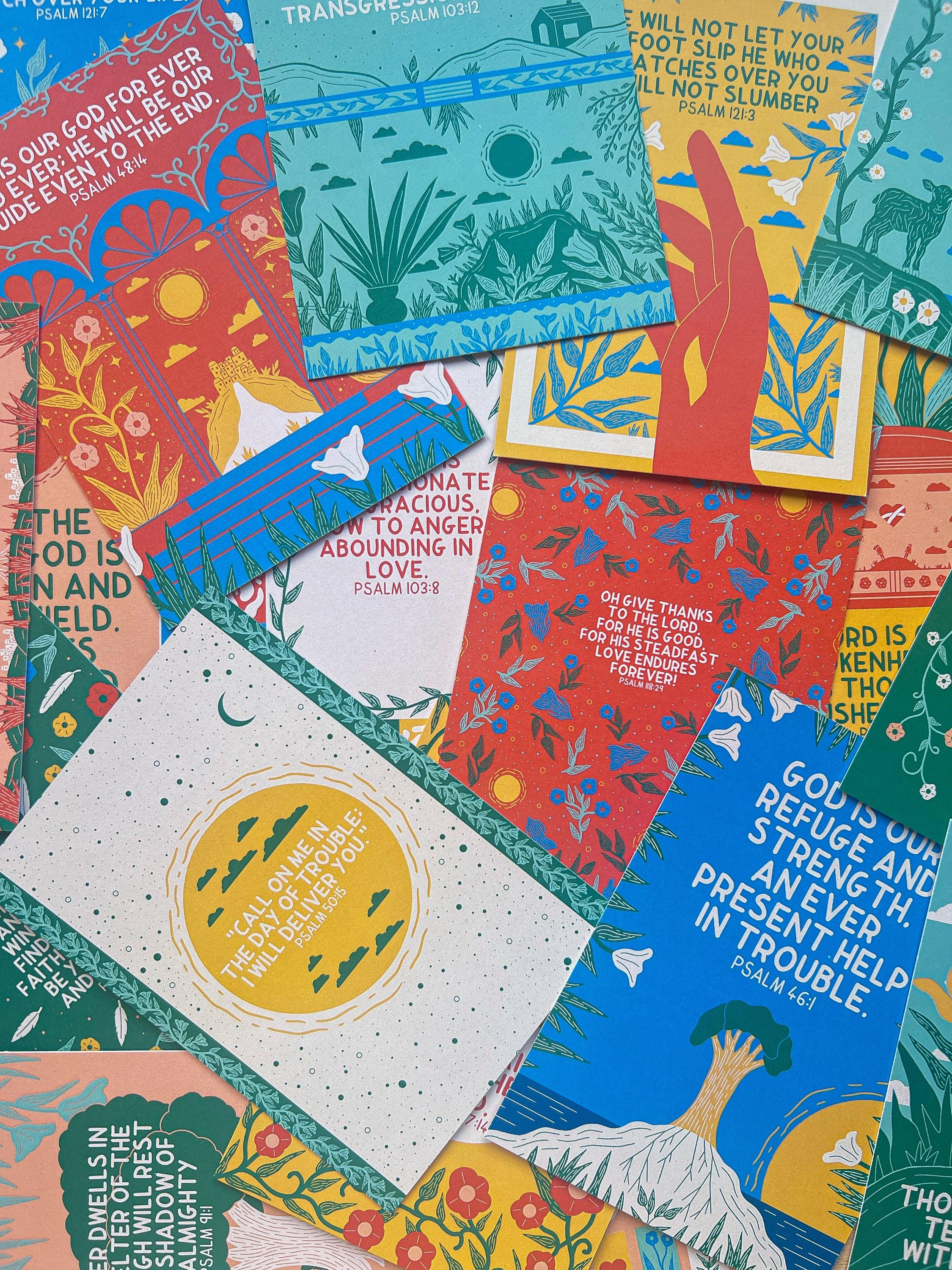 20 Psalm Postcards