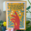 Psalm 121:3 Postcard