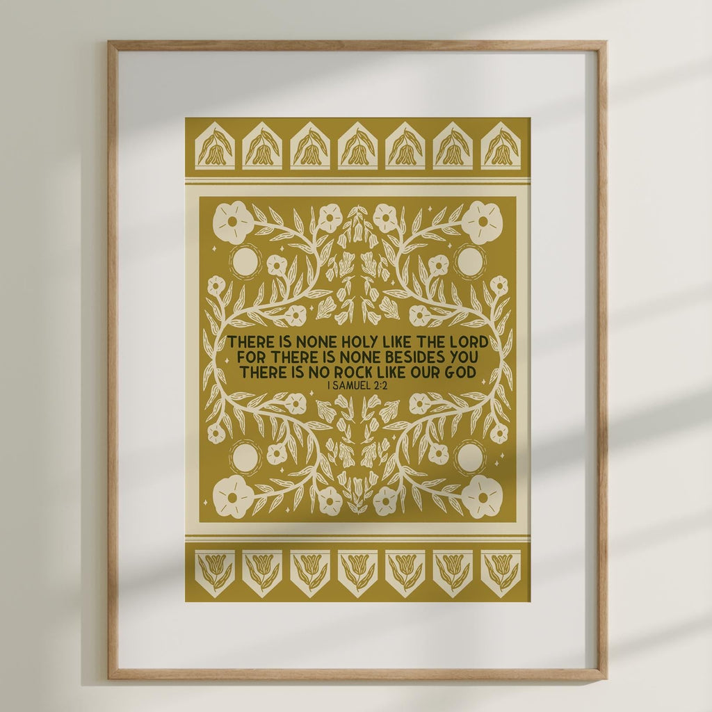 There is none holy like the Lord Print