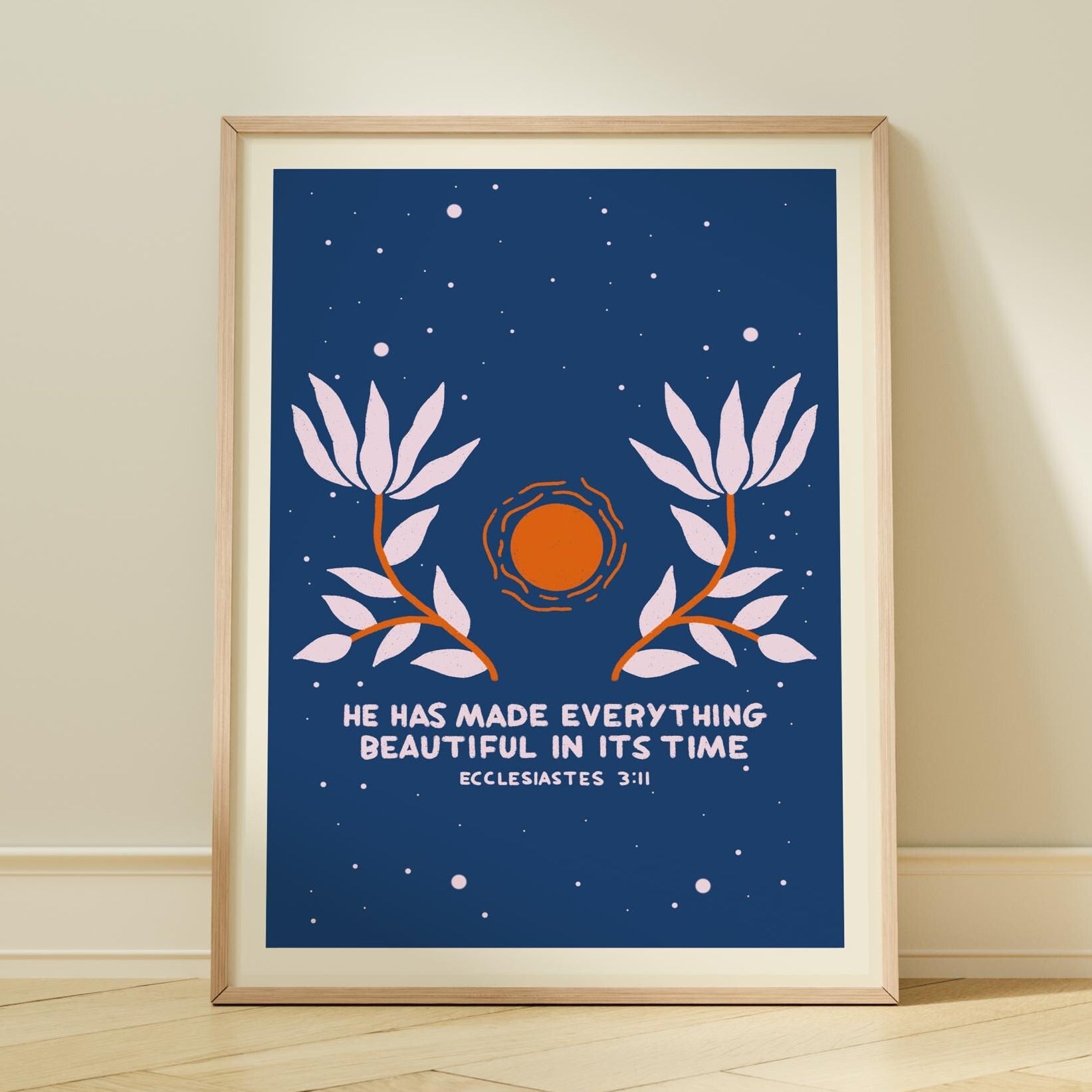 Ecclesiastes 3:11 Print