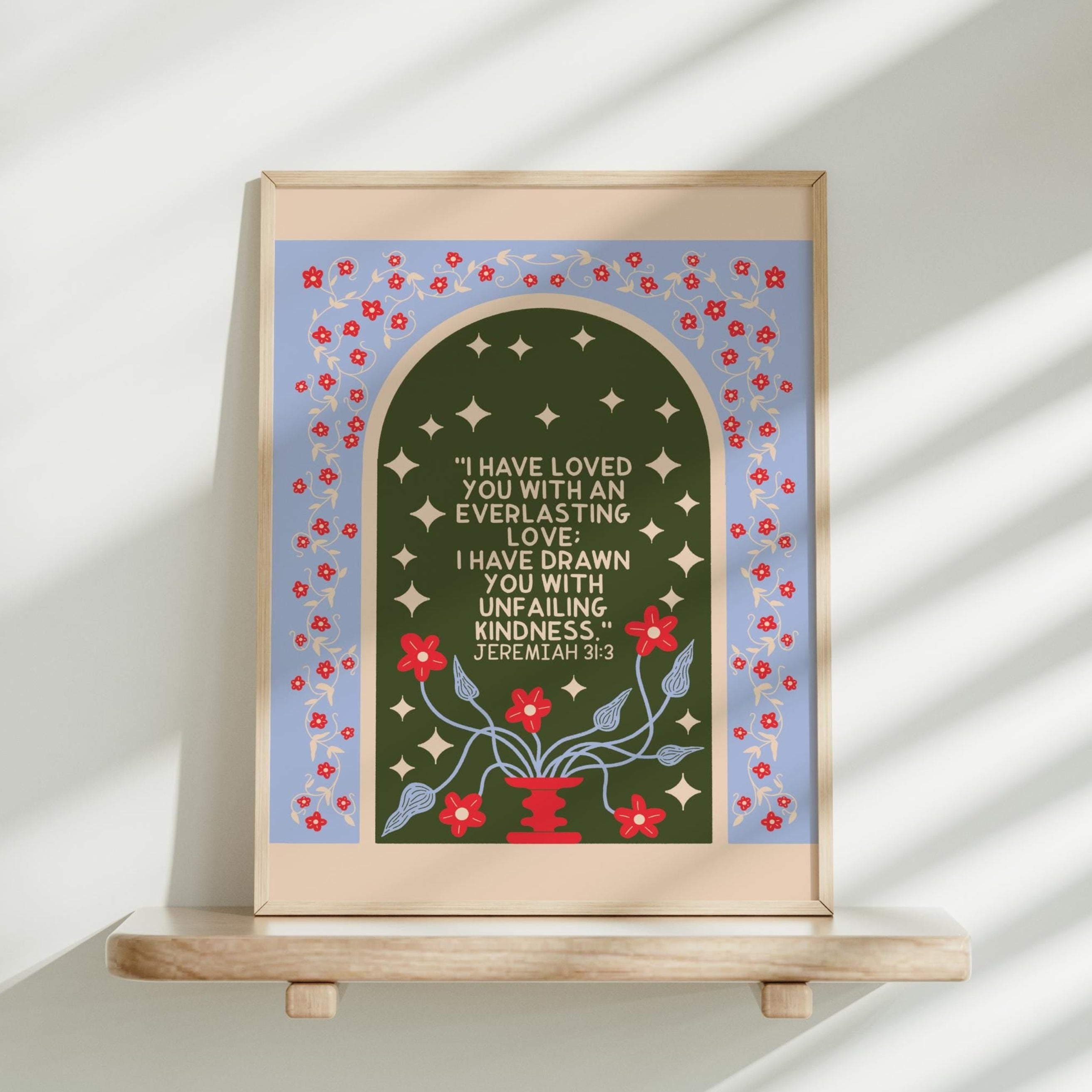 Jeremiah 31:3 Print