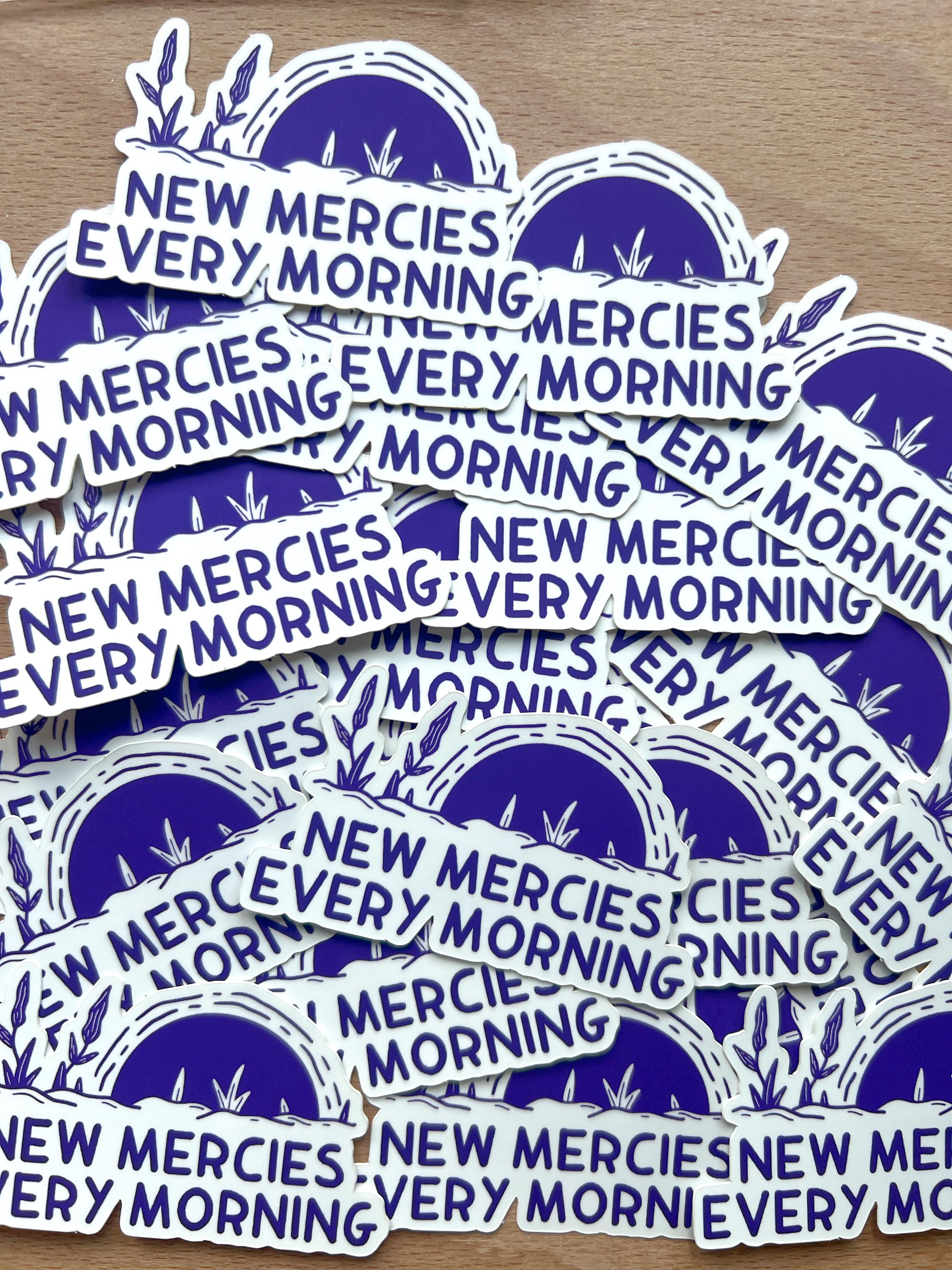 New Mercies Every Morning Sticker