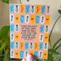 Psalm 37:4 Postcard