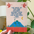Psalm 34:7 Postcard