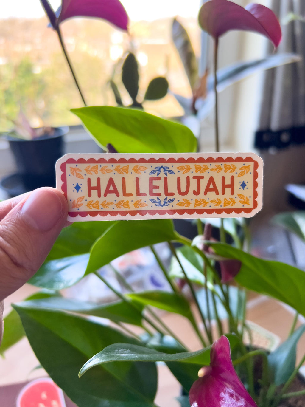 Hallelujah Sticker