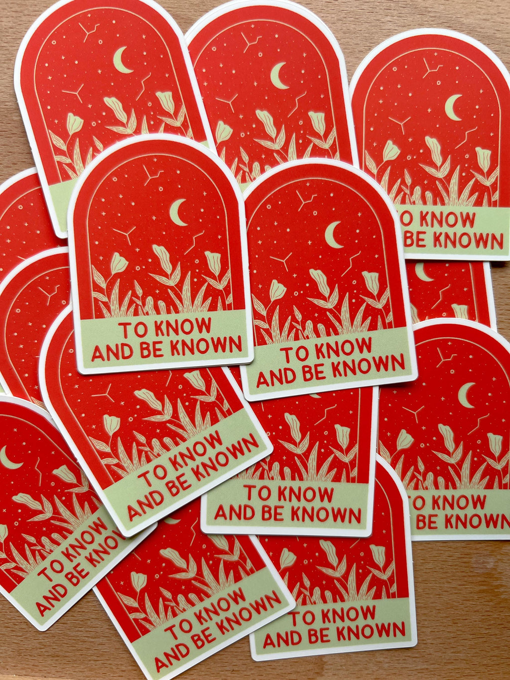 To Know and Be Known Sticker