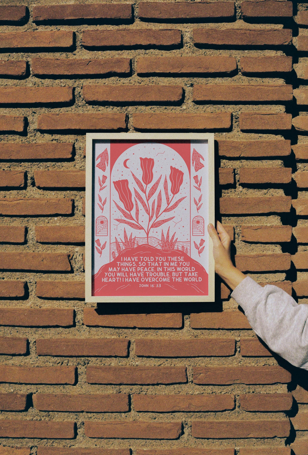 John 16:33 Print