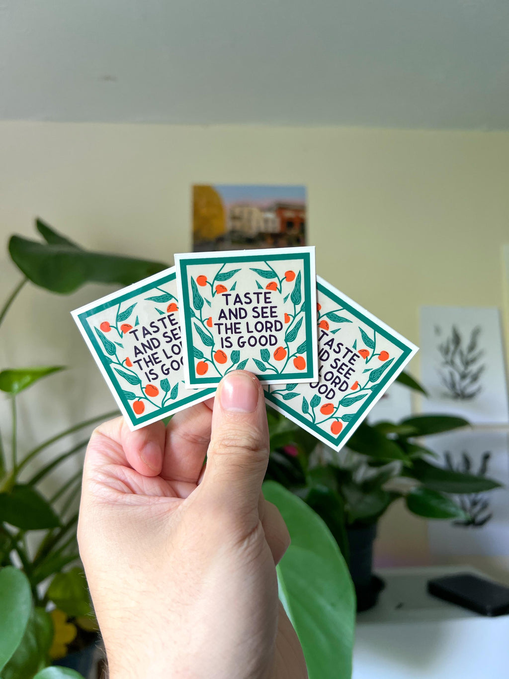 Taste and see that the Lord is good Sticker