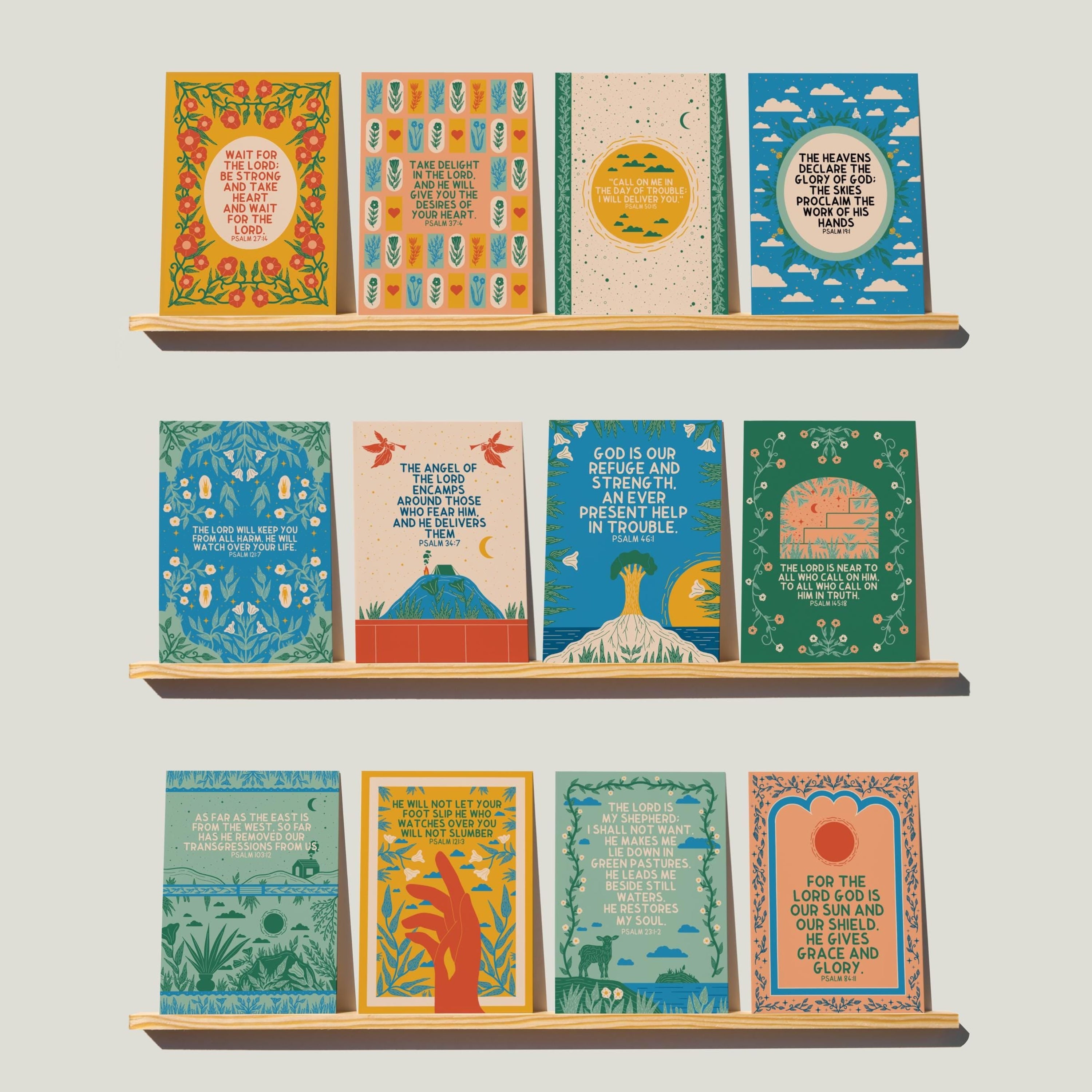 20 Psalm Postcards
