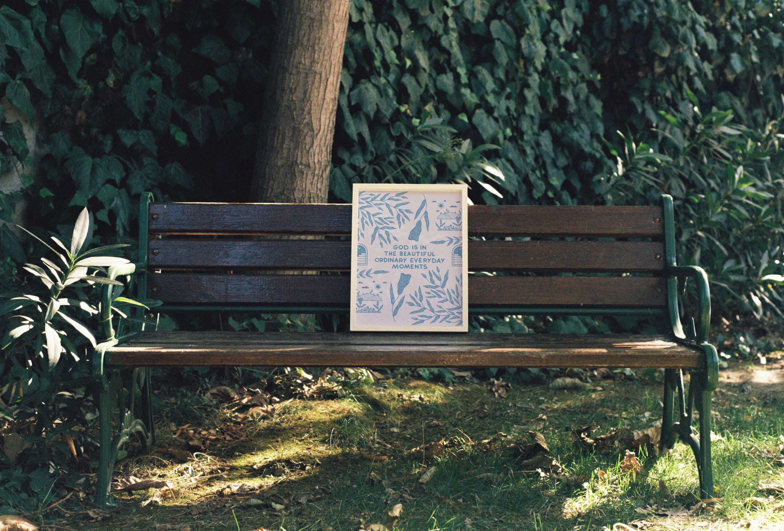 God Is In The Ordinary Moments Print