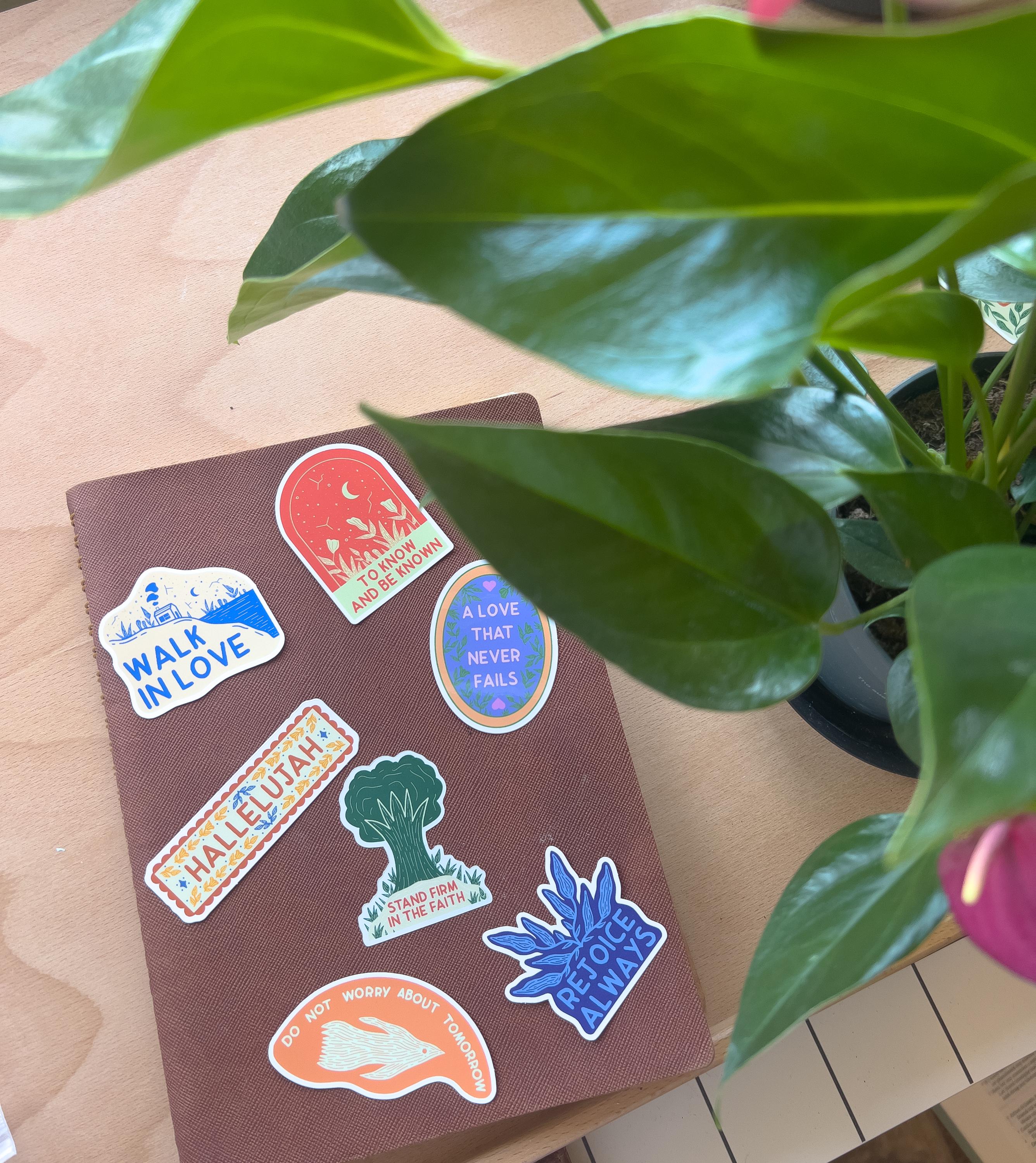 Seek God first Sticker