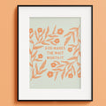 God makes the wait worth it Print