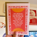 Numbers 6:24-26 Greetings Card