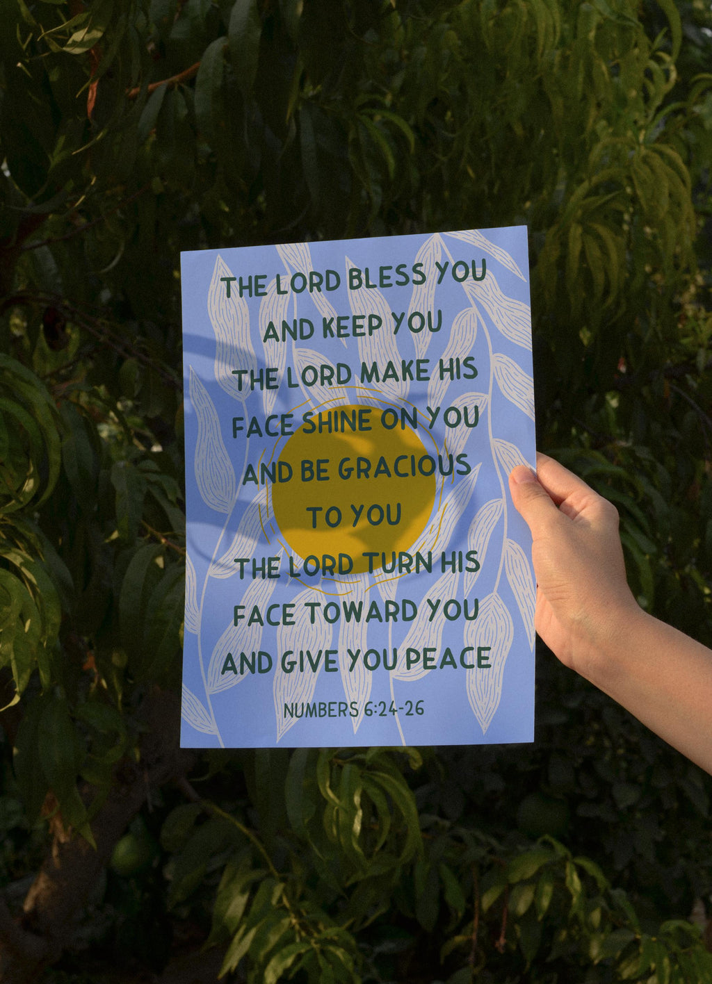 Numbers 6:24-26 Print