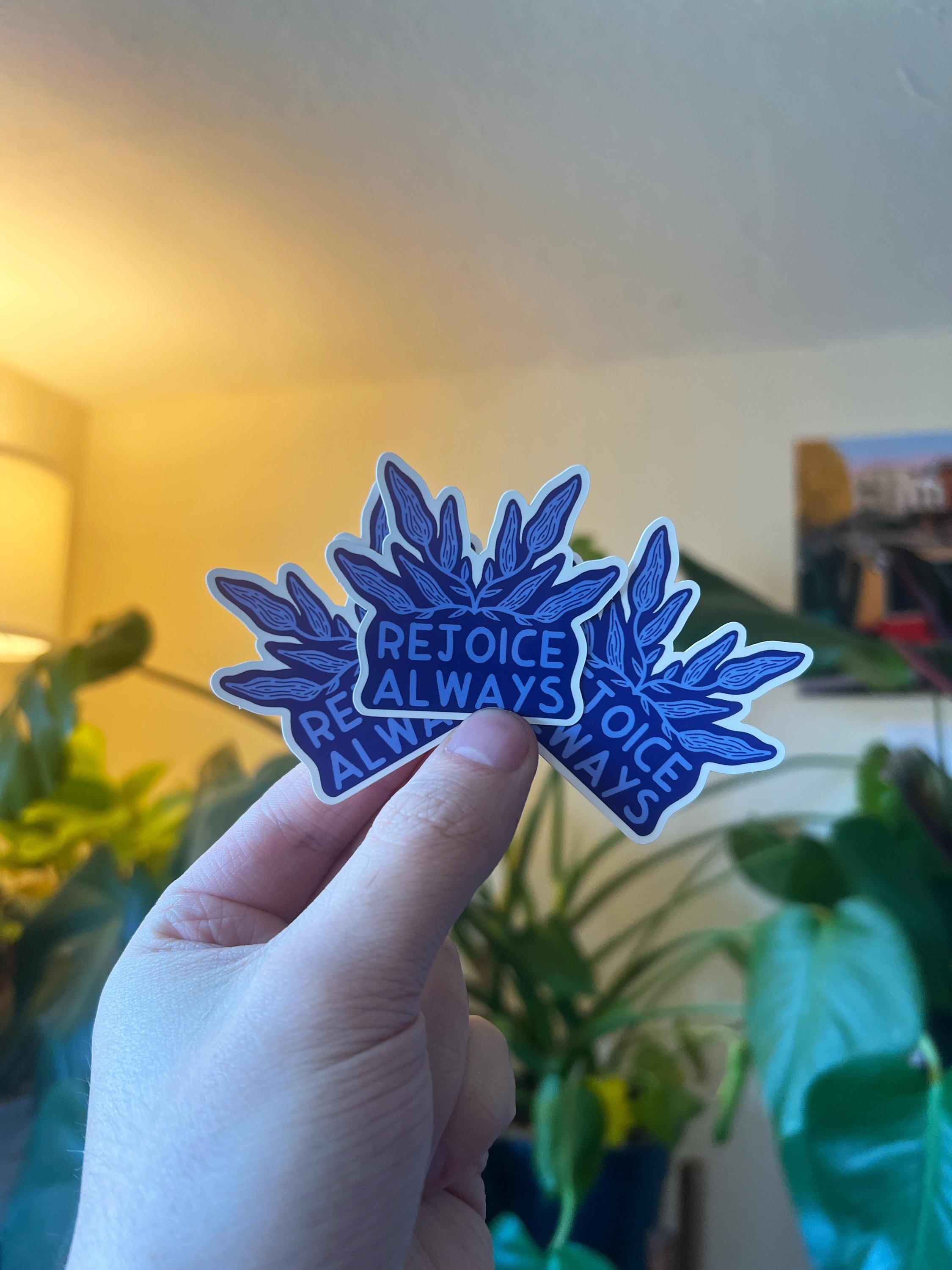 Rejoice Always Sticker