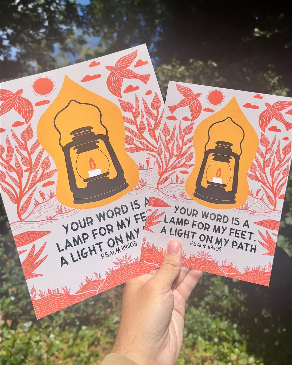 Psalm 119:105 Print