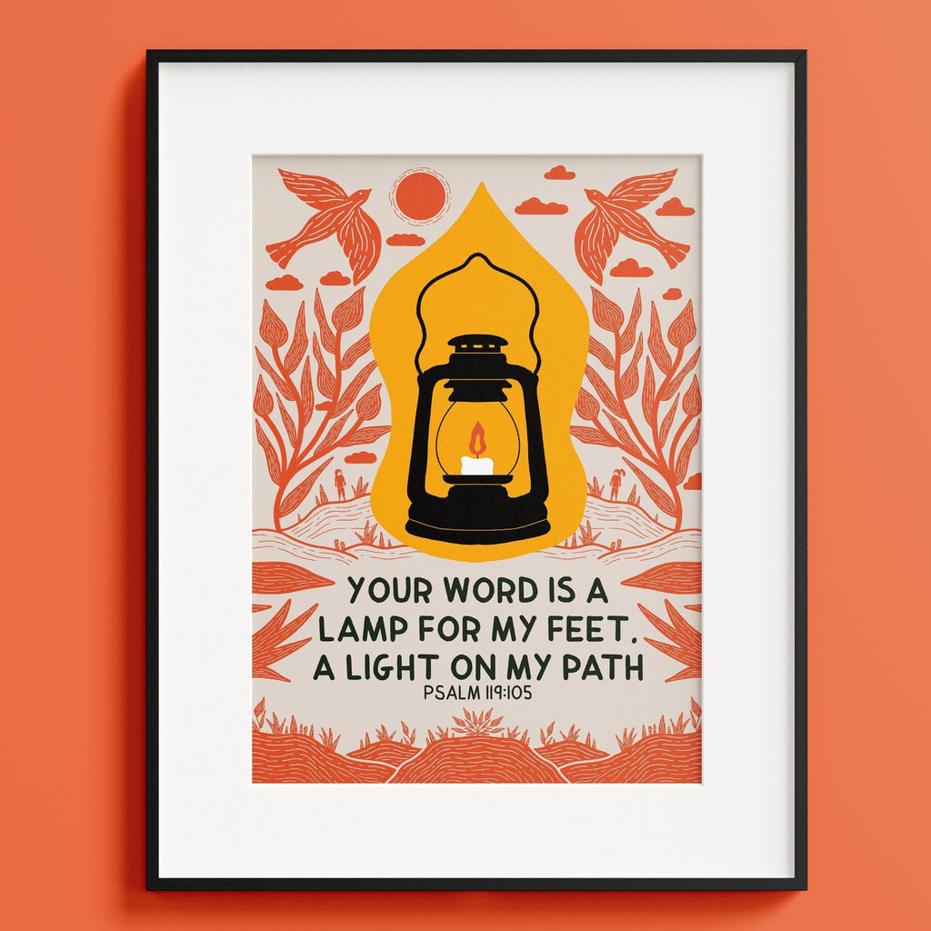 Psalm 119:105 Print
