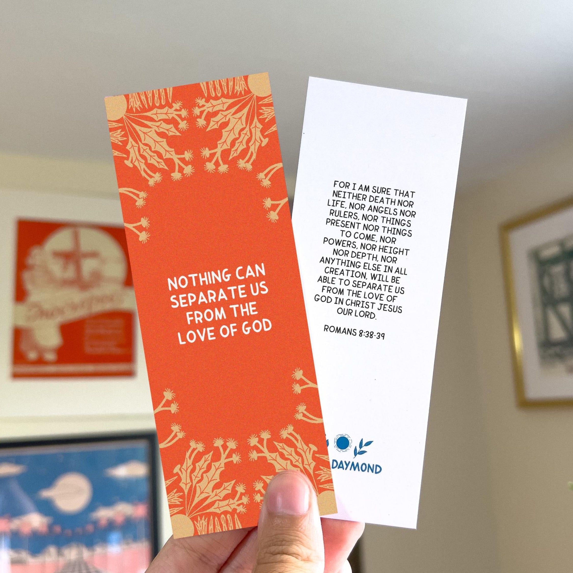 Nothing can seperate us from the love of God Bookmark
