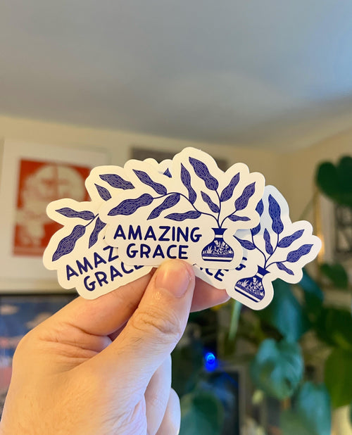 Amazing Grace Sticker