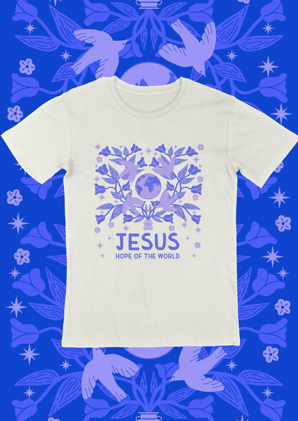 Jesus hope of the world t-shirt