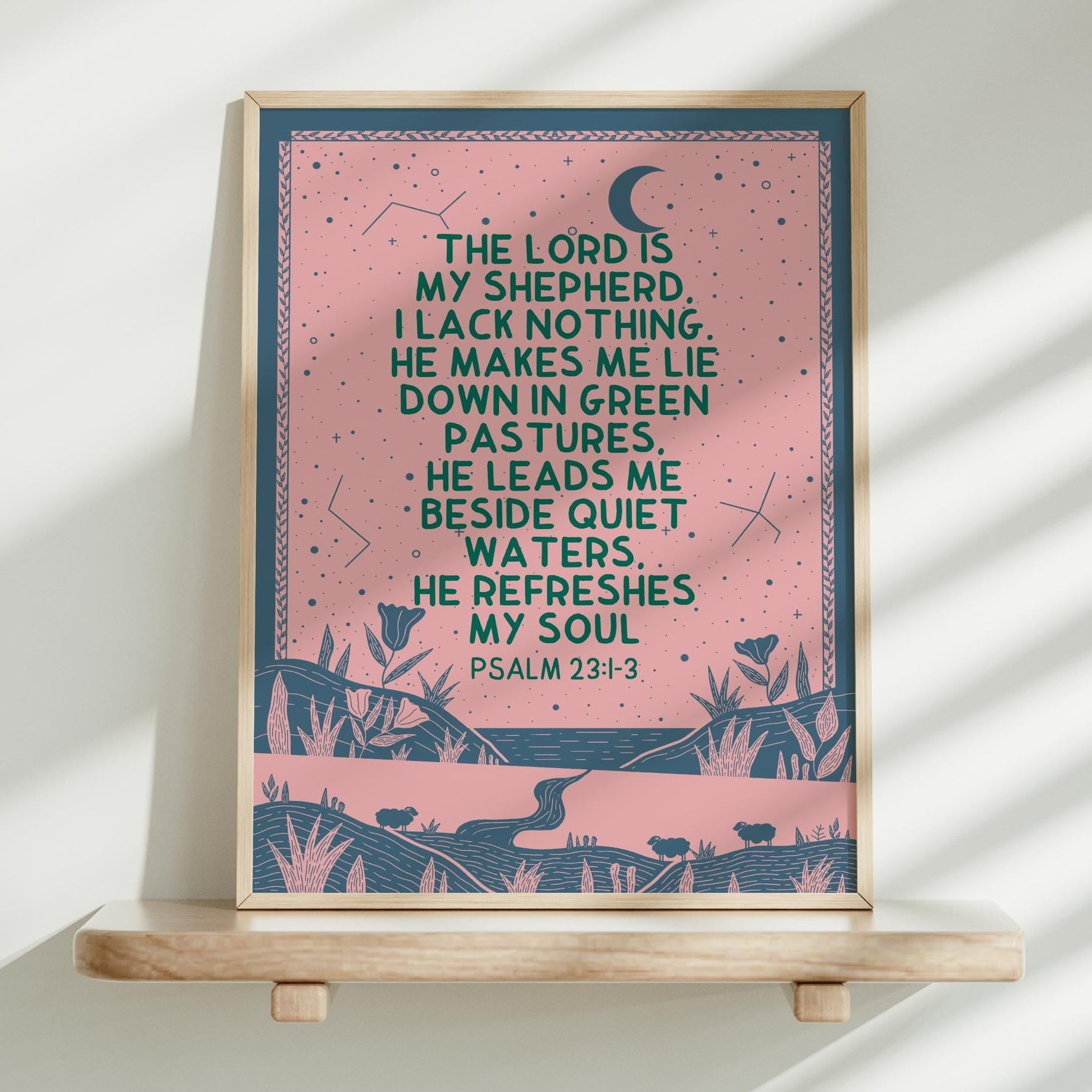 Psalm 23 Print