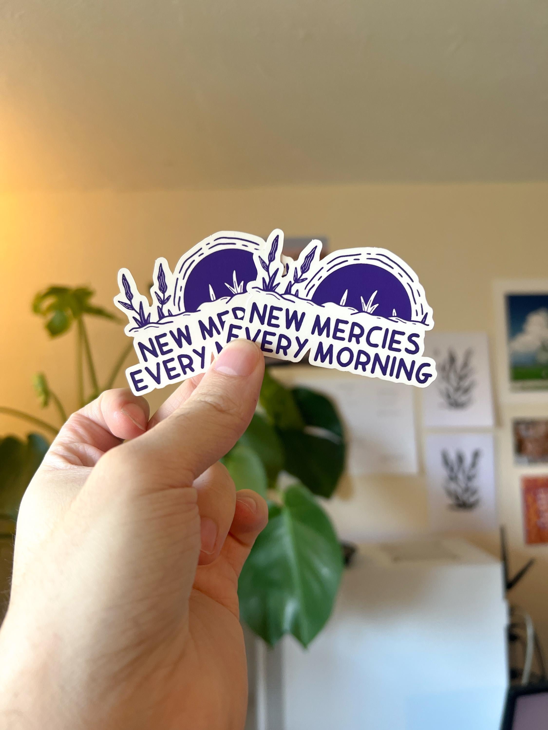 New Mercies Every Morning Sticker