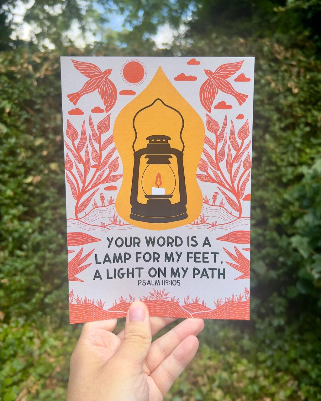 Psalm 119:105 Print